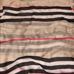 Burberry patterned infinity scarf